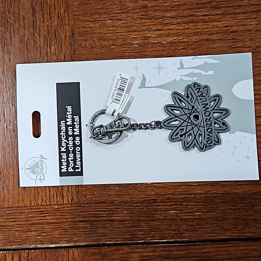 Brand New Disney Retro Tomorrowland Keychain